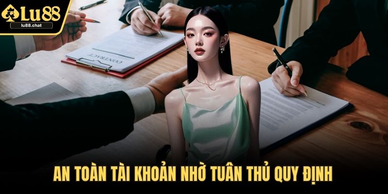 An toàn tài khoản nhờ tuân thủ quy định 
