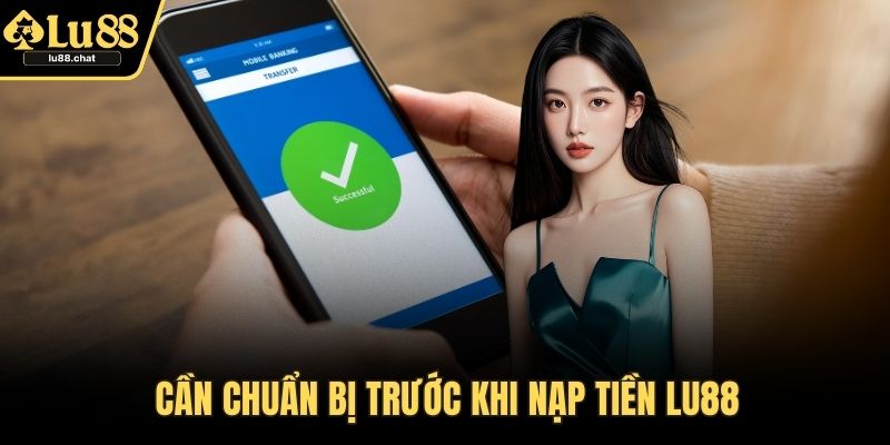 Cần chuẩn bị trước khi nạp tiền LU88