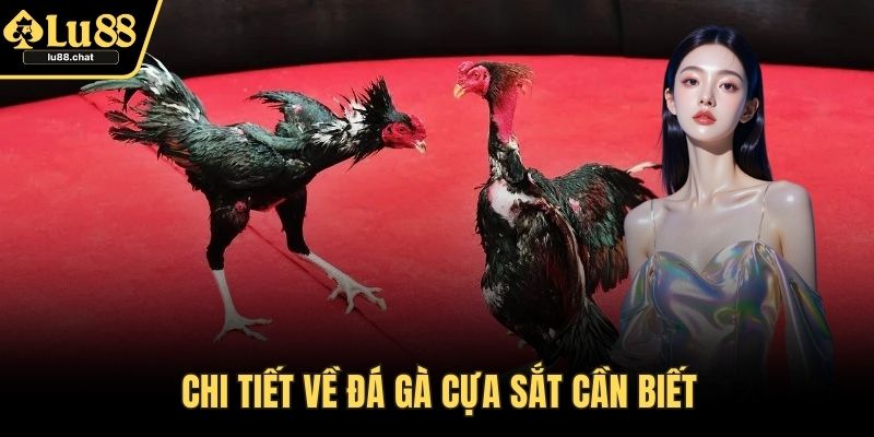 Chi tiết về đá gà cựa sắt cần biết